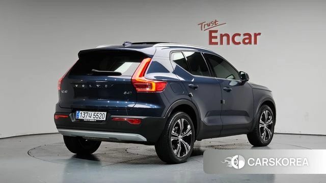 Volvo XC40 2022 Синий из Кореи