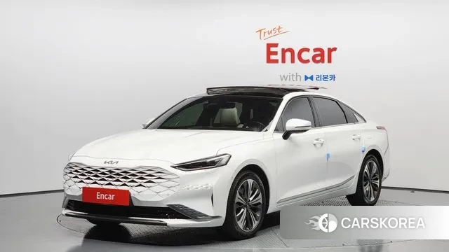 Kia K8 2021 Белый из Кореи