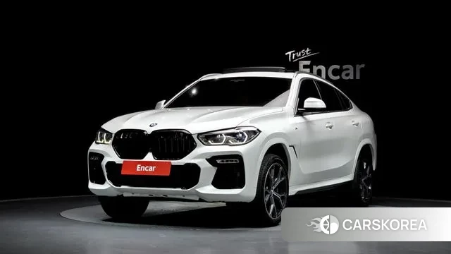 BMW X6 (G06) 2020 Белый из Кореи