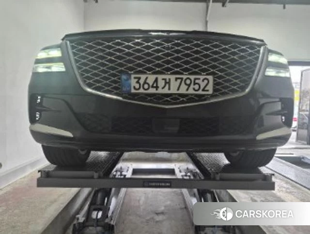 Genesis GV80 2021 Черный из Кореи