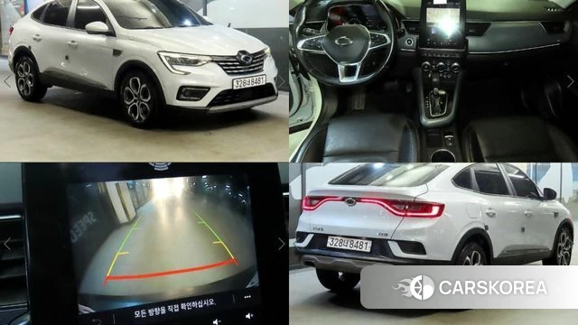 Renault Korea (Samsung) XM3 2020 Белый из Кореи