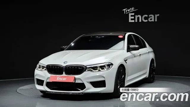 BMW M5 (F90) 2018 Белый из Кореи