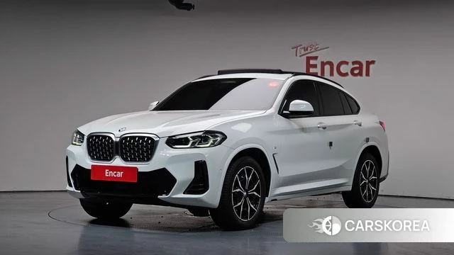 BMW X4 (G02) 2022 Белый из Кореи