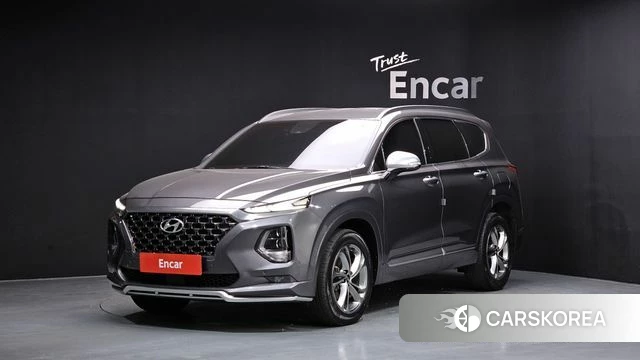 Hyundai Santa Fe TM 2018 Серый из Кореи