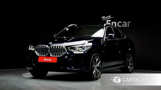 BMW X6 (G06) 2022 Черный из Кореи