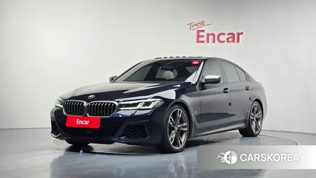 BMW 5 Series (G30) 2020 Черный из Кореи