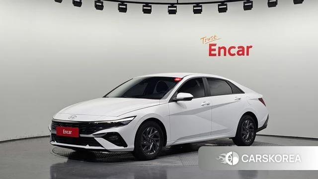 Hyundai The New Avante (CN7) 2023 Белый из Кореи