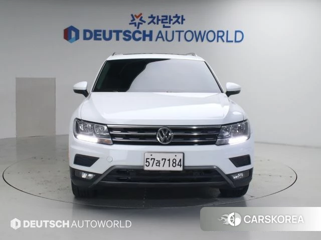 Volkswagen Tiguan Allspace 2019 Белый из Кореи