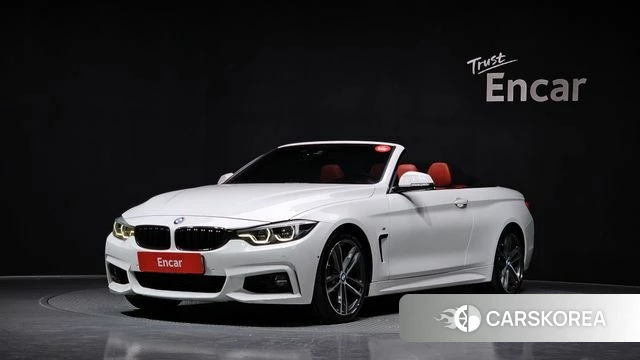 BMW 4 Series (F32) 2018 Белый из Кореи