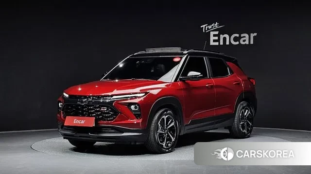 Chevrolet (GM Daewoo) The New Trail Blazer 2023 Красный из Кореи