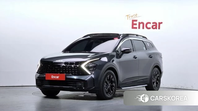 Kia Sportage 5th Generation Hybrid 2024 Серый из Кореи
