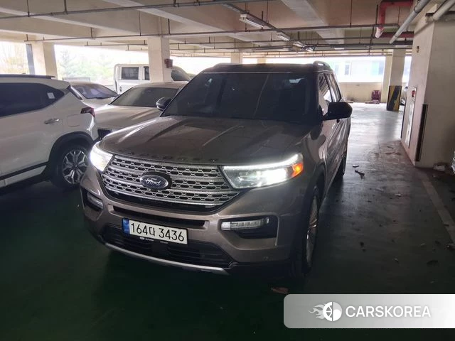 Ford Explorer 6th Generation 2021 Песочный из Кореи