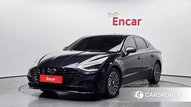 Hyundai Sonata Hybrid (DN8) 2019 Синий из Кореи