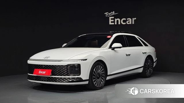 Hyundai Grandeur (GN7) 2023 Белый из Кореи