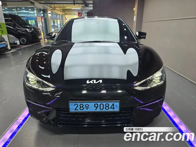 Kia EV6 2023 Черный из Кореи