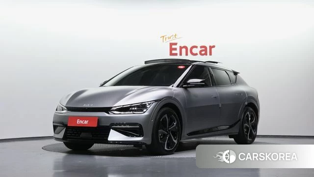 Kia EV6 2024 Серый из Кореи