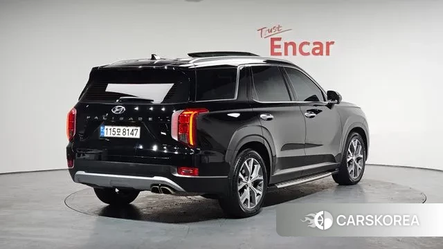 Hyundai Palisade 2021 Черный из Кореи