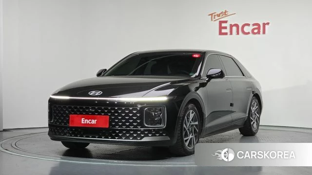 Hyundai Grandeur Hybrid (GN7) 2023 Черный из Кореи