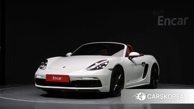 Porsche 718 Boxster 2019 Белый из Кореи