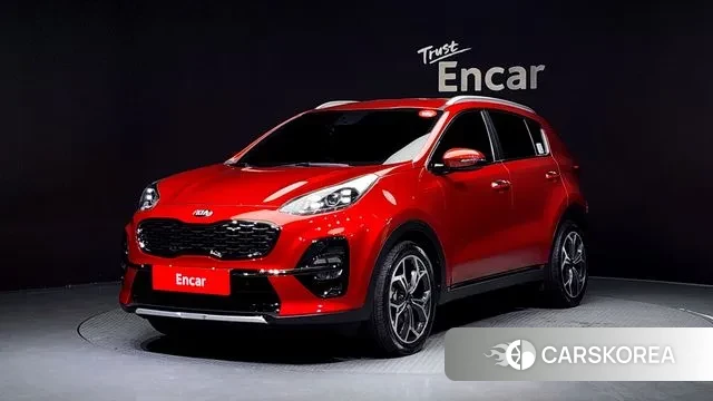 Kia Sportage The Bold 2018 Красный из Кореи