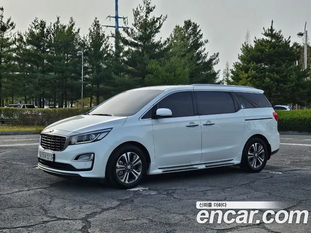 Kia The New Carnival 2019 Белый из Кореи