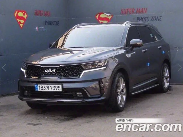 Kia Sorento 4th Generation 2021 Серый из Кореи