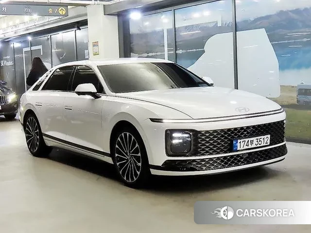 Hyundai Grandeur (GN7) 2022 Белый из Кореи