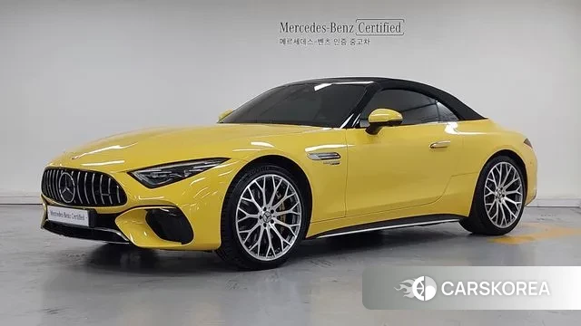 Mercedes-Benz SL-Class R232 2023 Желтый из Кореи