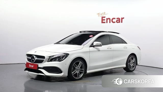 Mercedes-Benz CLA-Class C117 2018 Белый из Кореи