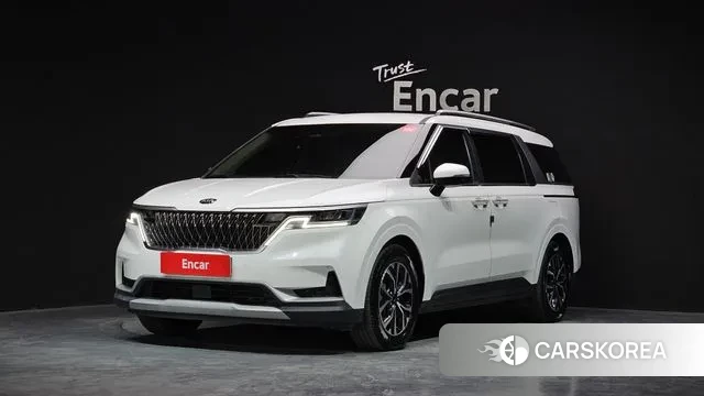 Kia Carnival 4th generation 2021 Белый из Кореи