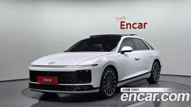 Hyundai Grandeur Hybrid (GN7) 2024 Белый из Кореи