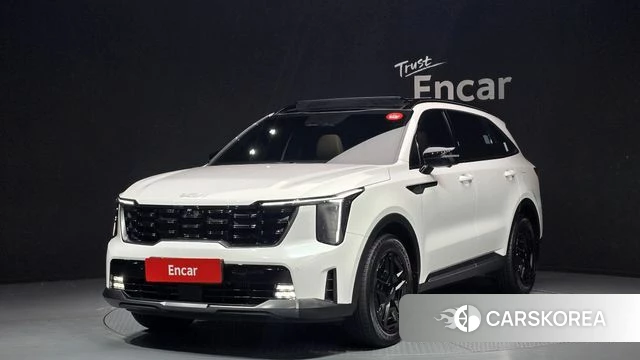Kia The New Sorento 4th Generation 2024 Белый из Кореи