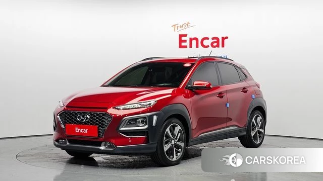 Hyundai Kona 2018 Красный из Кореи