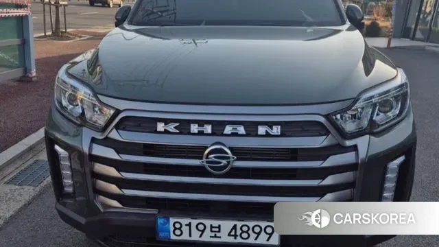 Ssangyong The New Rexton Sports Cannes 2023 Темно-зеленый из Кореи