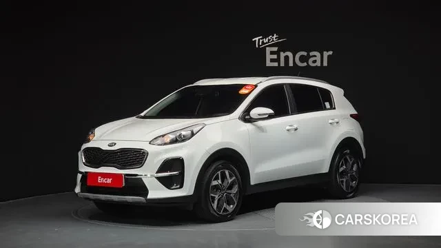 Kia Sportage The Bold 2021 Белый из Кореи