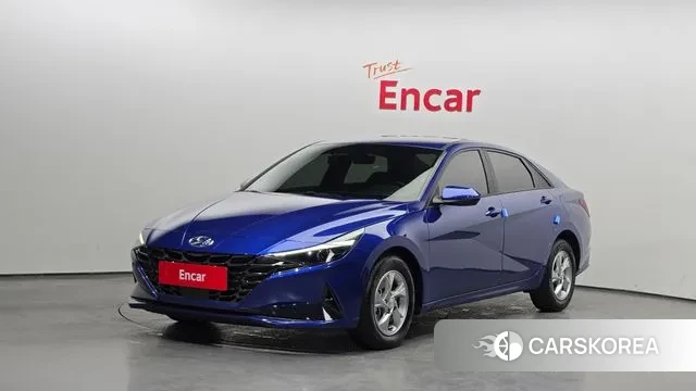 Hyundai Avante (CN7) 2020 Синий из Кореи