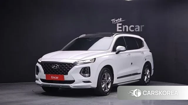 Hyundai Santa Fe TM 2019 Белый из Кореи