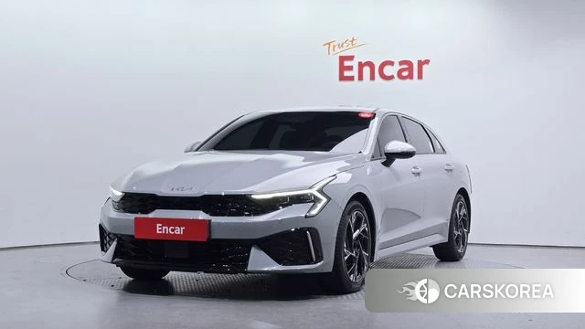 Kia The New K5 3rd generation 2023 Серебристо-серый из Кореи