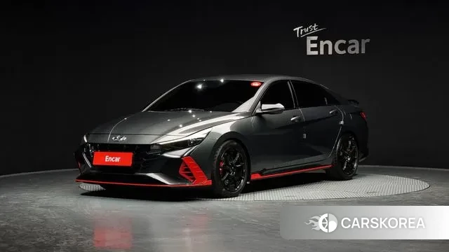 Hyundai Avante (CN7) 2022 Серый из Кореи