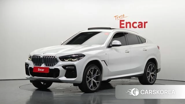 BMW X6 (G06) 2021 Белый из Кореи