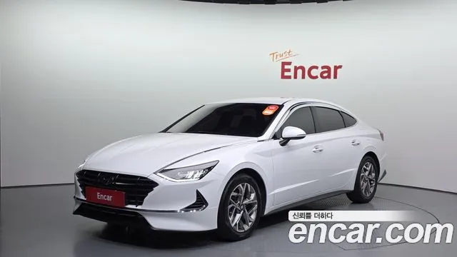 Hyundai Sonata (DN8) 2021 Белый из Кореи