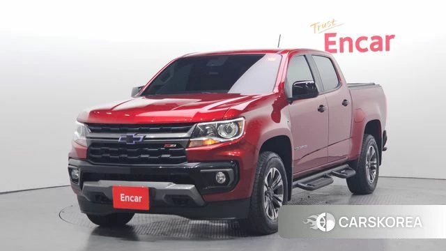 Chevrolet (GM Daewoo) Real New Colorado 2021 Красный из Кореи
