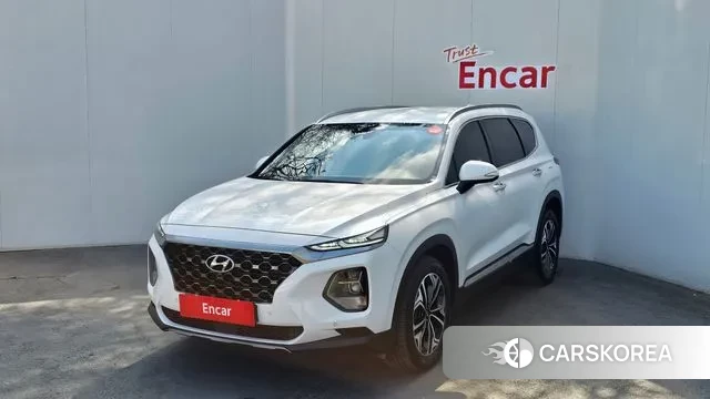 Hyundai Santa Fe TM 2019 Белый из Кореи