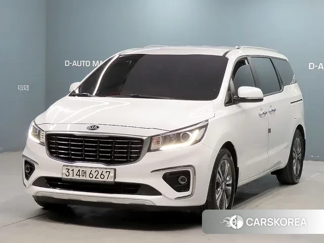 Kia The New Carnival 2019 Белый из Кореи