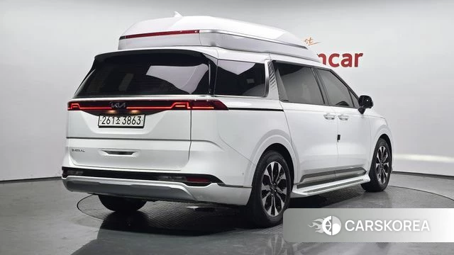 Kia Carnival 4th generation 2023 Белый из Кореи