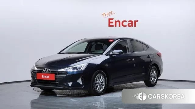 Hyundai The New Avante AD 2019 Синий из Кореи