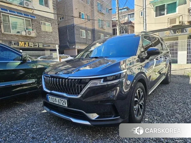 Kia Carnival 4th generation 2021 Серый из Кореи