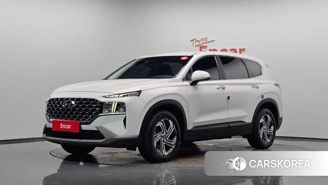 Hyundai The New Santa Fe 2021 Белый из Кореи