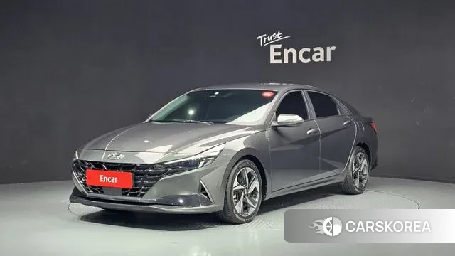 Hyundai Avante (CN7) 2021 Серый из Кореи