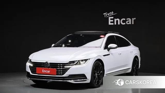 Volkswagen Arteon 2019 Белый из Кореи